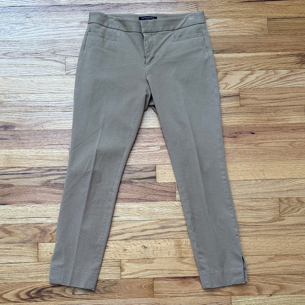 Banana Republic Sloan Tan Pants Size 2